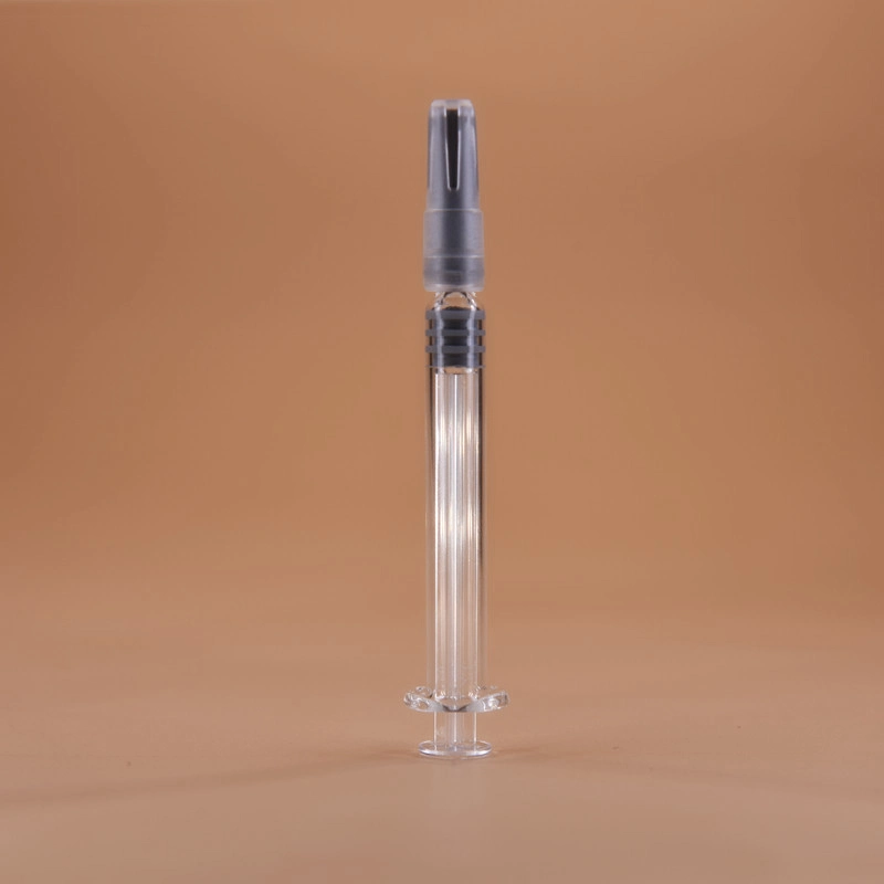 Medical Disposable Prefilled Glass Syringe Barrel and Pluger 1ml Luer Lock with/Without Needle