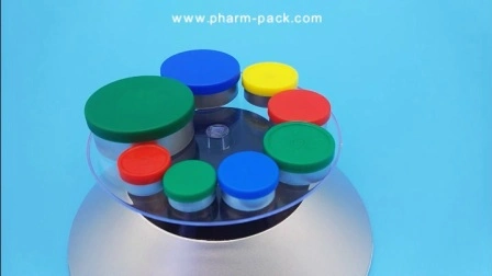 combinaison en plastique en aluminium d'injection pharmaceutique de 13mm 20mm 32mm Flip outre du chapeau de fiole de cuir embouti