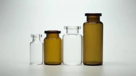 Flacon de bouteille en verre tubulaire pharmaceutique dépyrogéné stérile lavé propre de 2 ml 5 ml 10 ml
